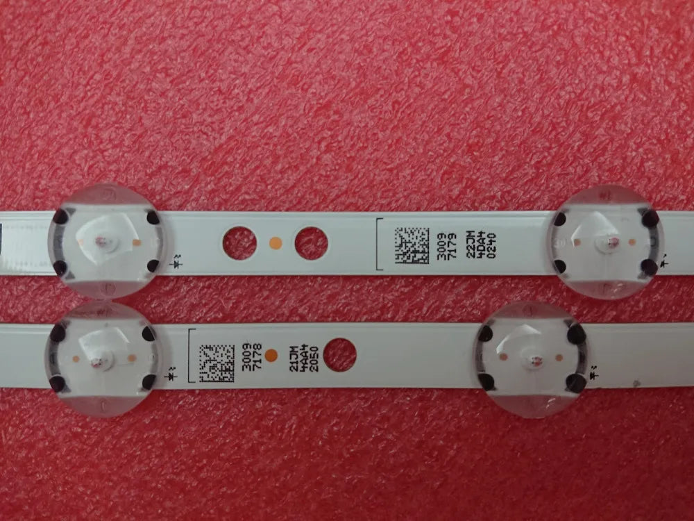 Kit 6 bandes LED 460 mm 7 LED 3 V pour TV 49 pouces