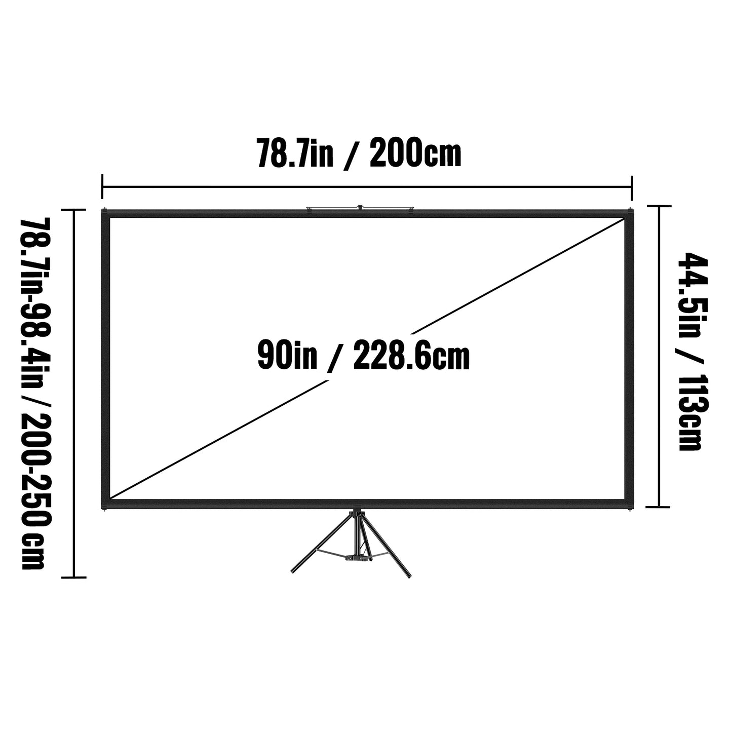 Écran de Projection VEVOR