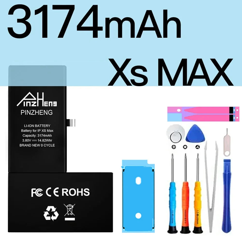 Batterie PINZHENG iPhone X XR XS 11 12 13 Mini Pro Max – présentation du produit – vue 31