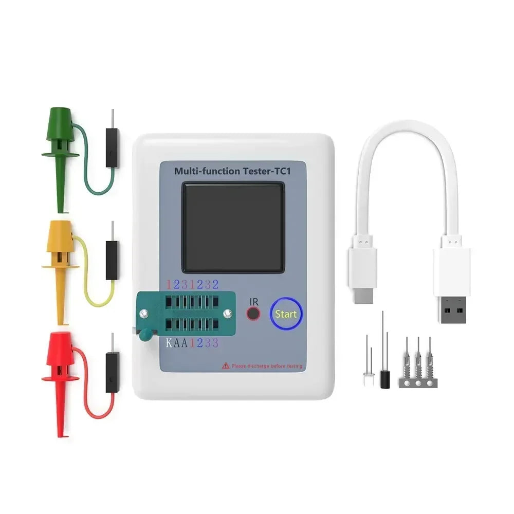 Testeur de Transistor, Diode, Résistance, Capacité, Inductance