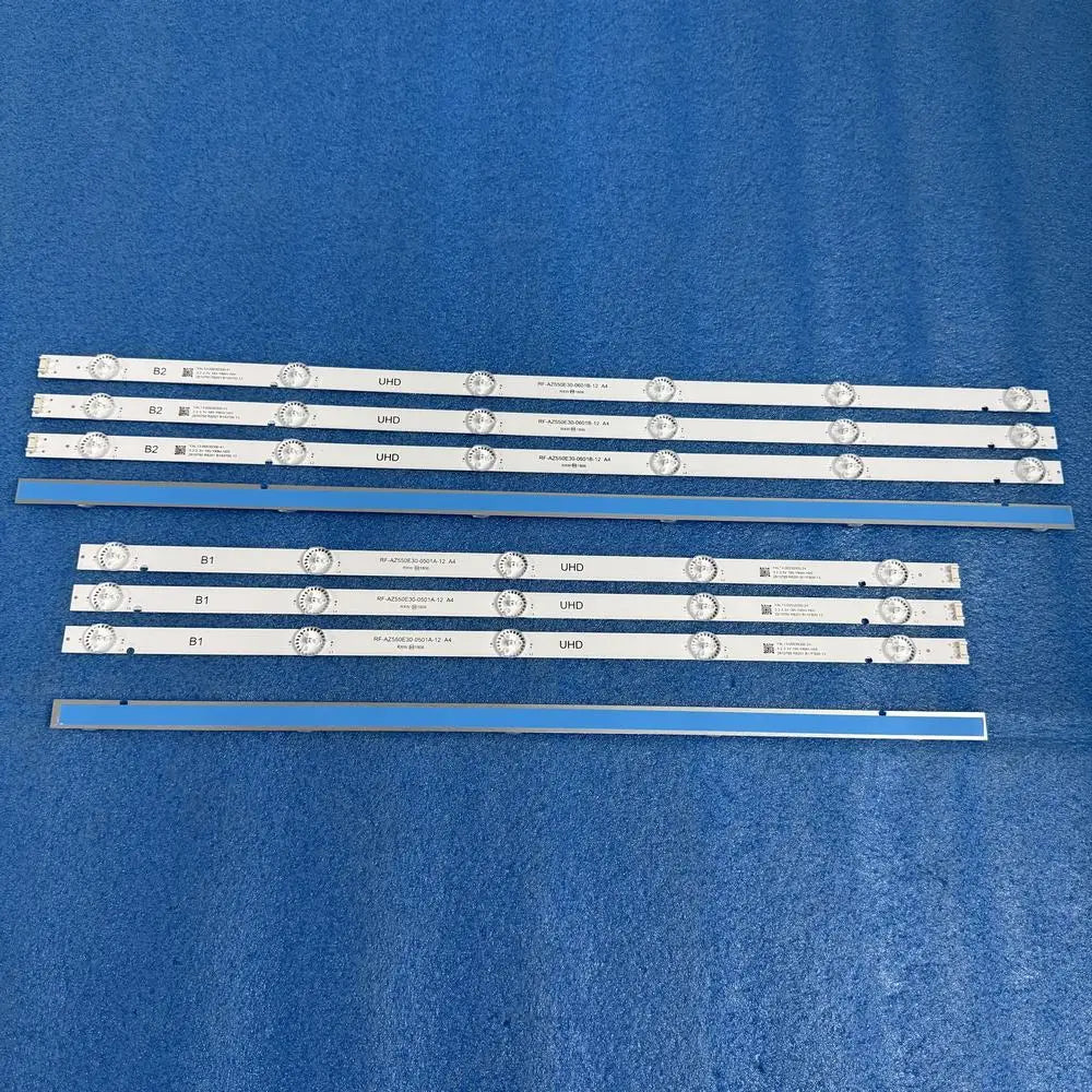 Huit barres LED B1 et B2 pour téléviseur ODL 55 pouces UHD