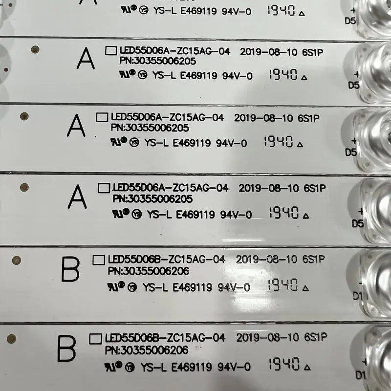 Haier LE55Q6590U, LE55Q6500U, LED55D06B, LED55D06A