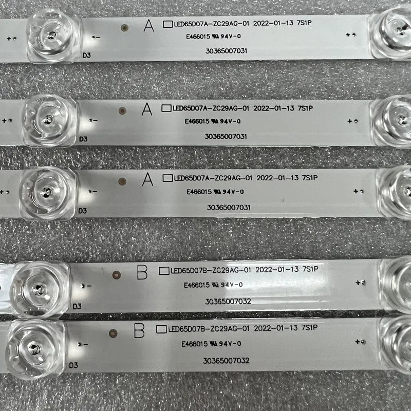 Bande LED TV Haier LE65U6500U LED65D07B-ZC29AG-01 LED65D07A-ZC29AG-01