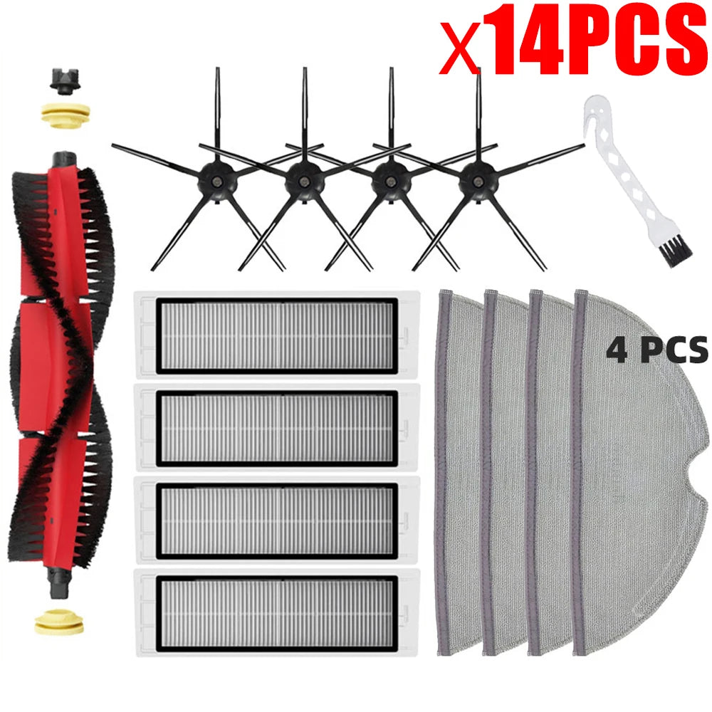 Kit de Remplacement pour Xiaomi Roborock S5 Max S6 S6 MaxV Aspirateur