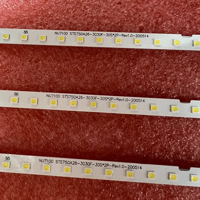 STS750A26 BANDES LED pour Samsung UE75RU7100 UE75NU7100 UE75RU7200 ...