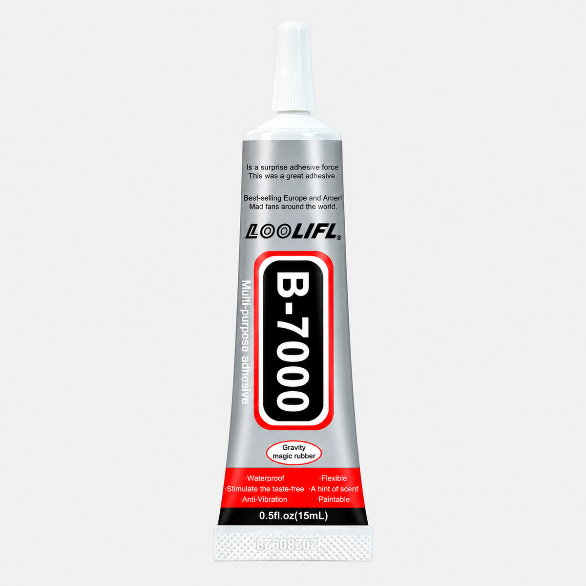 Tube de colle B7000 transparente 15 ml