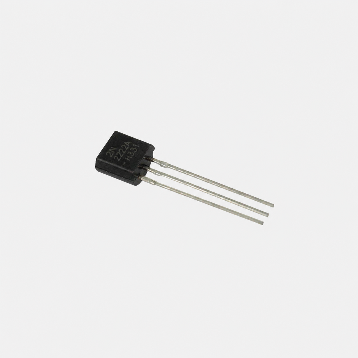 Transistors NPN 2N2222A – lot de 10, boîtier TO-92