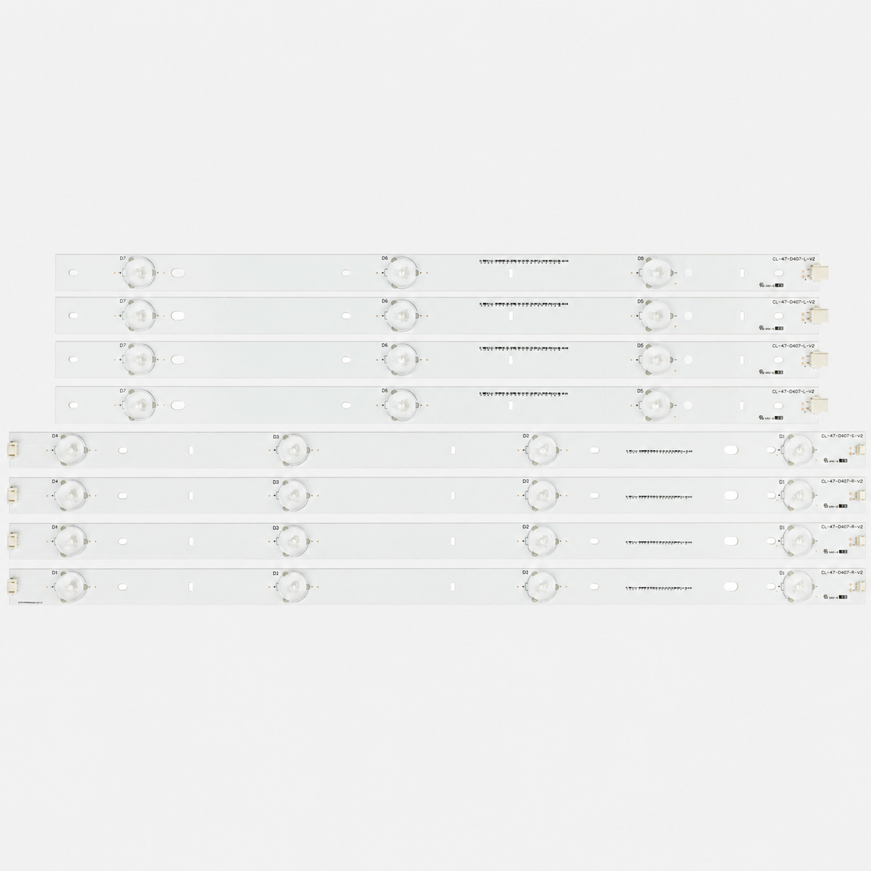 Kit Bandes LED Philips 47" 47PFH4109 47PFT4109 – CL-47-D407-L-V2 CL-47-D407-R-V2