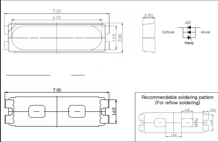 LED DE REPARATION LG INNOTEK 7020 TV LG