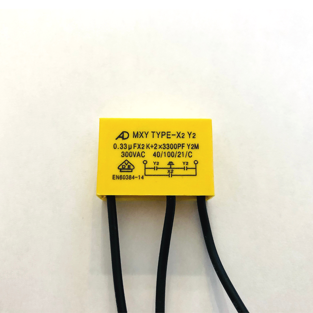 KONDENSATOR AD MXY TYP-X2Y2 0,33UF X2K+2X3300PF Y2M 300VAC