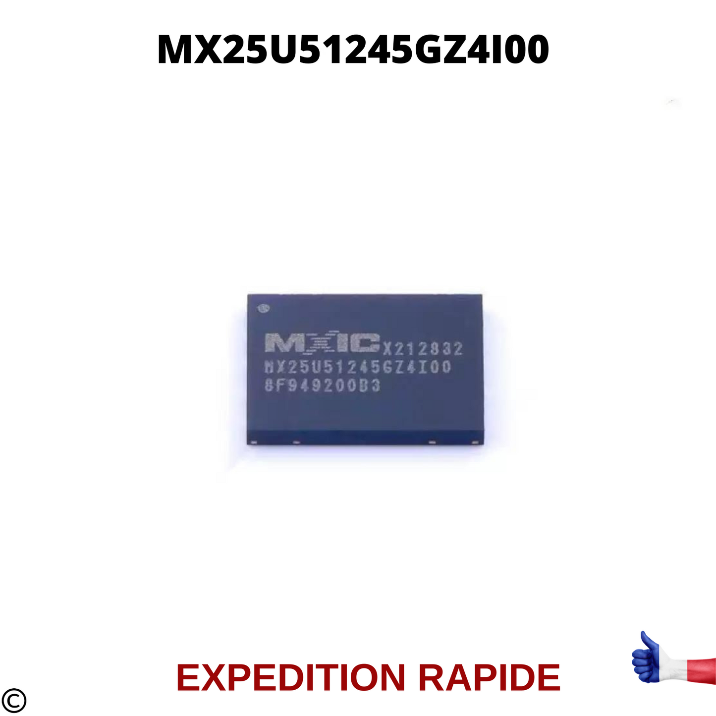 MX25U51245GZ4I00 MX25U51245GZ4100
