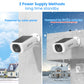 ANRAN Pack 4 Caméras WiFi Extérieures Solaires 2K 3MP – Vision nocturne