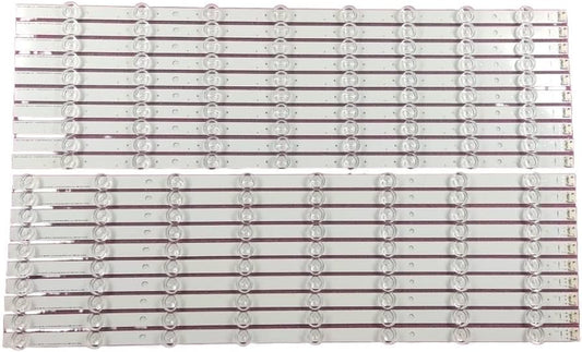 POLA 2.0 55 LZ5501LGEPWADL84 LR COMPLETE KIT 14 BARS LED STRIPS LG 55"