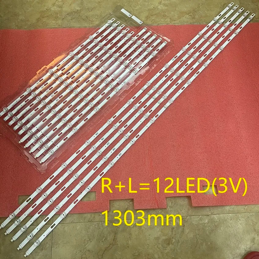 Kit barres LED Samsung 65 pouces AU7000 12 LED 3V 1303mm UN65AU7000G