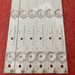 Barres LED RF-AJ550E30 pour Sharp LC-55CFE6241K / LC-55CUF8462ES