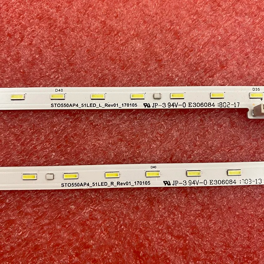 Détail référence STO550AP4 51LED L R barre LED Sony 55 pouces XBR-55X805E