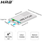 Batteries LiPo HRB pour modélisme RC 2S à 6S avec connecteurs XT60 XT90 EC5 et T