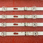 Bandes LED TV Samsung 55TU7000 55TU8000 UE55AU7002U UE55TU7100U 