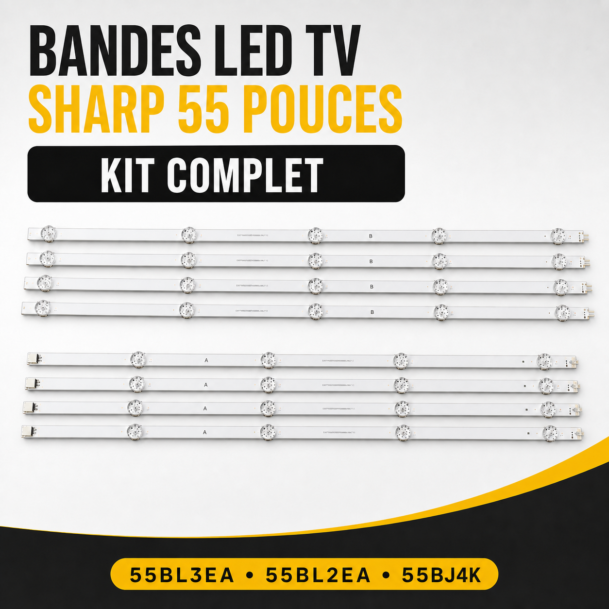 Rétroéclairage TV Sharp 55BJ2K 55BJ2E