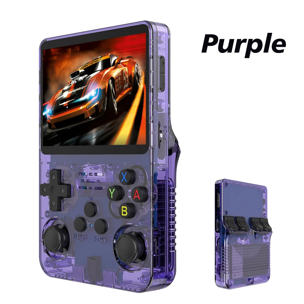 Console R36MAX – Portable Rétro, écran IPS 4 Pouces, 4000 MAh, Plus De 60 Jeux Inclus