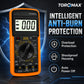 Protection anti-surcharge, boîtier antichoc et arrêt automatique du multimètre DT9205A