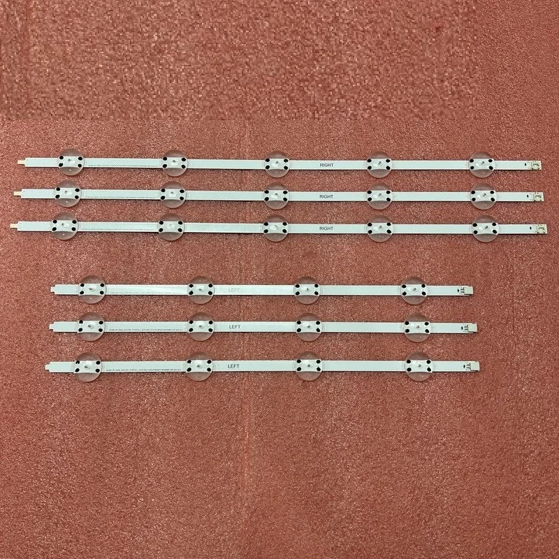 Barres LED Grundig 49 pouces 3 RIGHT 3 LEFT 49GUB7062 49GUB8960 rétroéclairage