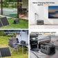 Station électrique portable rechargeable par panneau solaire