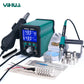 Station de soudage YIHUA 995D+ fer et pistolet air chaud enfichable