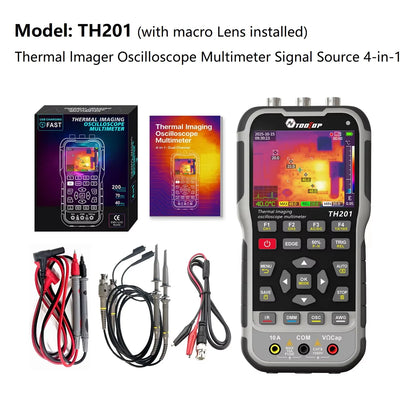 Oscilloscope TOOLTOP TH201 portable accessoires sondes inclus