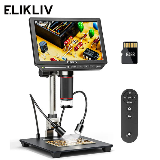 Microscope numérique Elikliv EM4K 4K HDMI