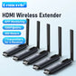 Kit HDMI sans fil : 1 émetteur et jusqu'à 4 récepteurs, 200 m 1080p