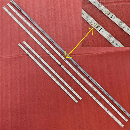 Kit 4 barres LED de rétroéclairage TCL 55 pouces, barres A et B
