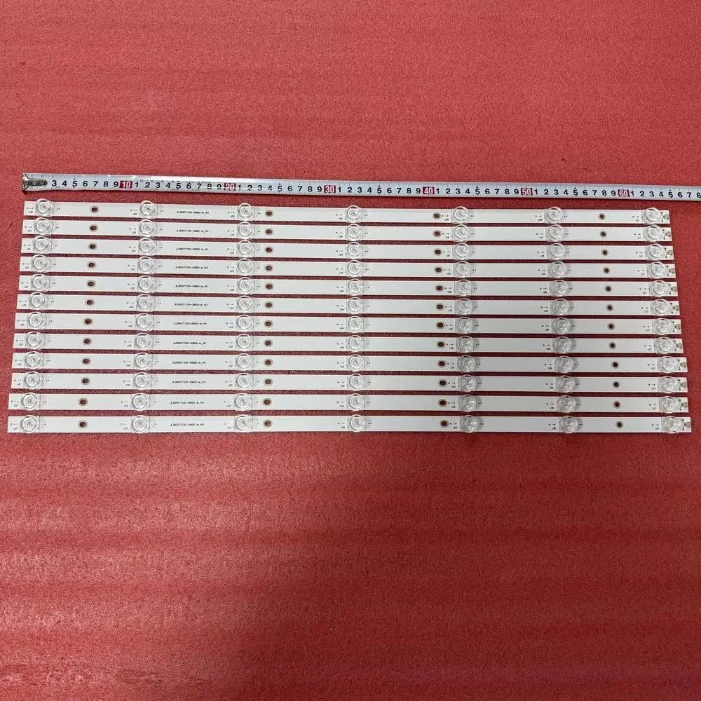 Kit 12 barres LED 647 mm 7 LED 6 V pour TV 65 pouces