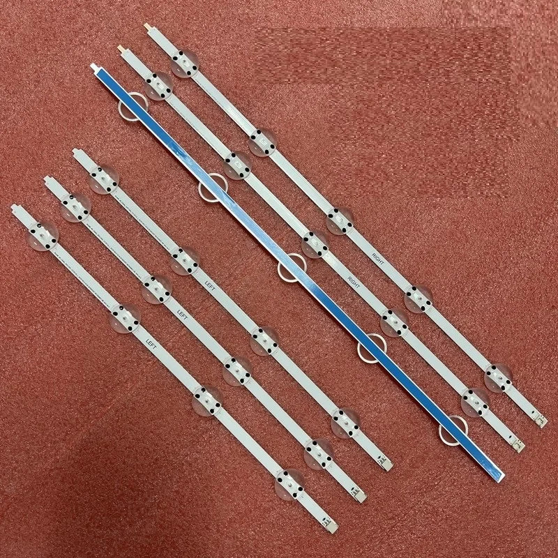 Kit 6 barres LED rétroéclairage Grundig 49 pouces 49GUB7066 49GDU7500B gauche droite