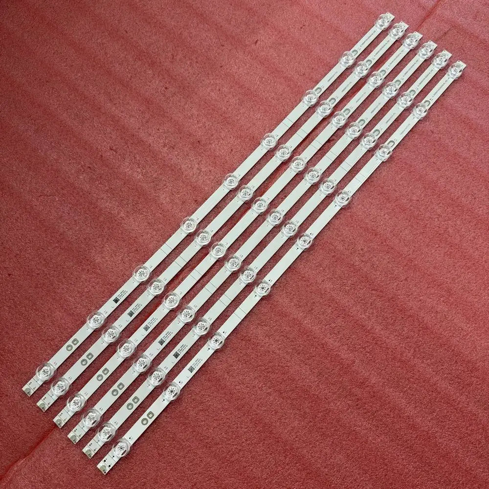 Détail d’une lentille LED Hisense 65E3D-PRO