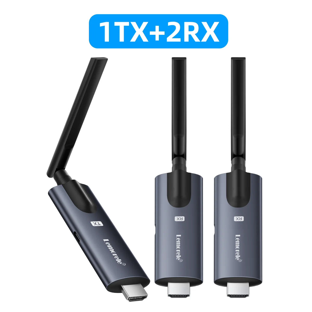 Kit HDMI sans fil 1 émetteur + 2 récepteurs (modèle R1010)