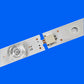 Dimensions et connecteurs du kit 4 bandes LED 973 mm