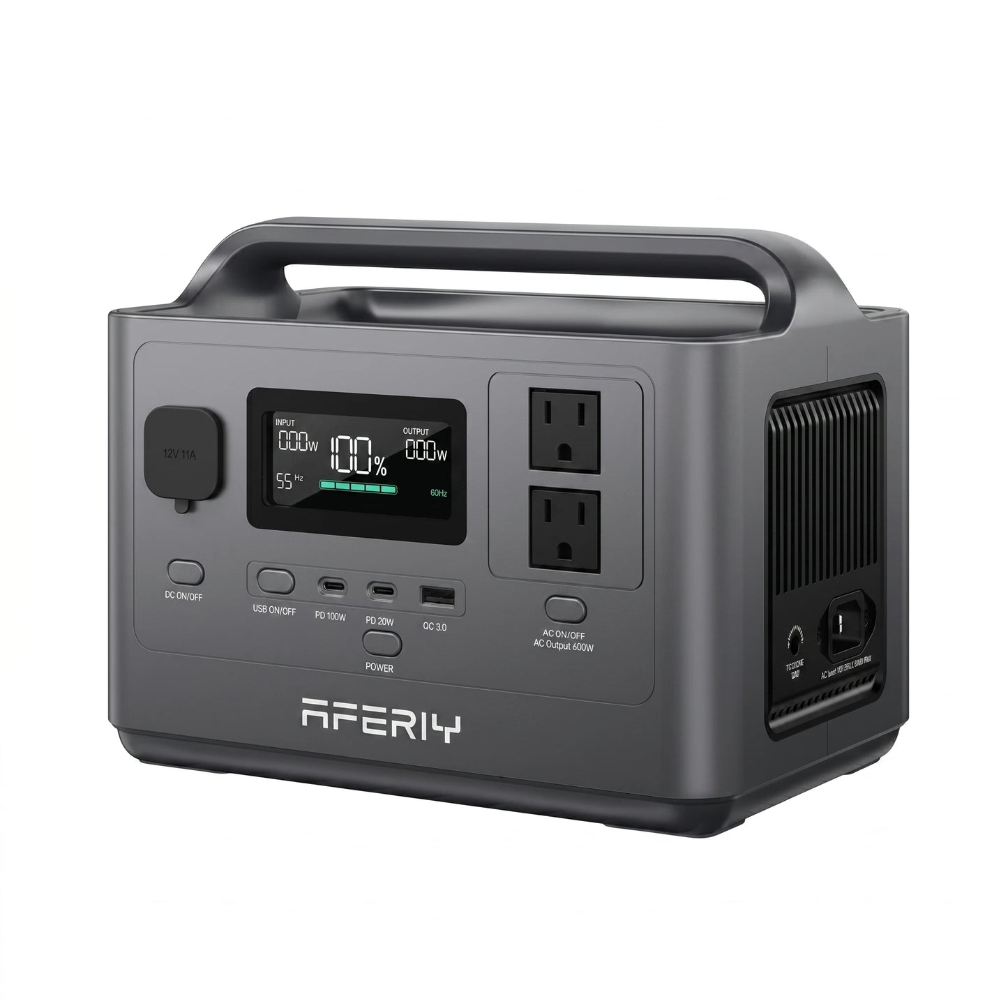 Station électrique portable 400W avec plusieurs ports de sortie