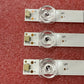 Détail connecteur barre LED Hisense H43AE6030 rétroéclairage TV 43 pouces 3V