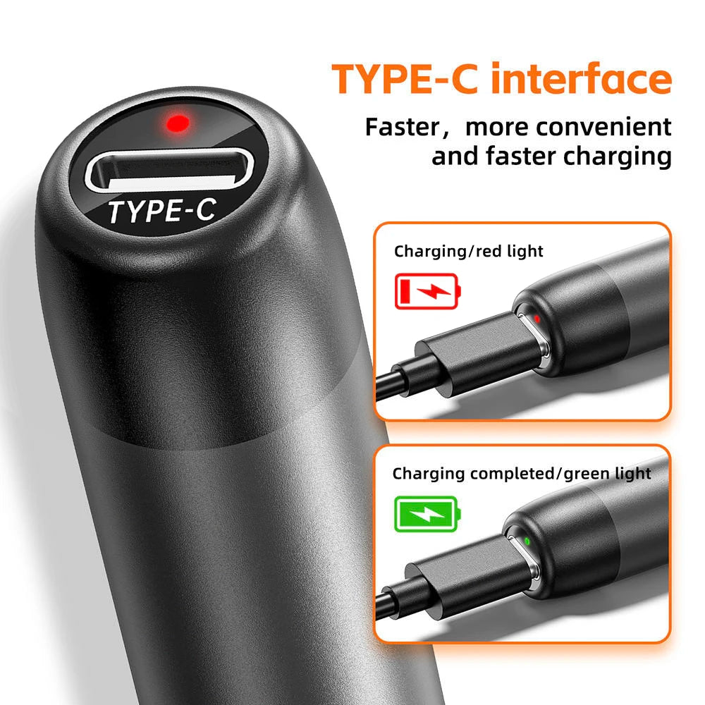 Prise de charge USB Type-C du fer à souder, voyant rouge en charge et vert une fois chargé
