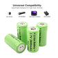 Pack chargeur + 8 batteries Li-ion 3.7V 2800mAh 16340/CR123A pour lampes