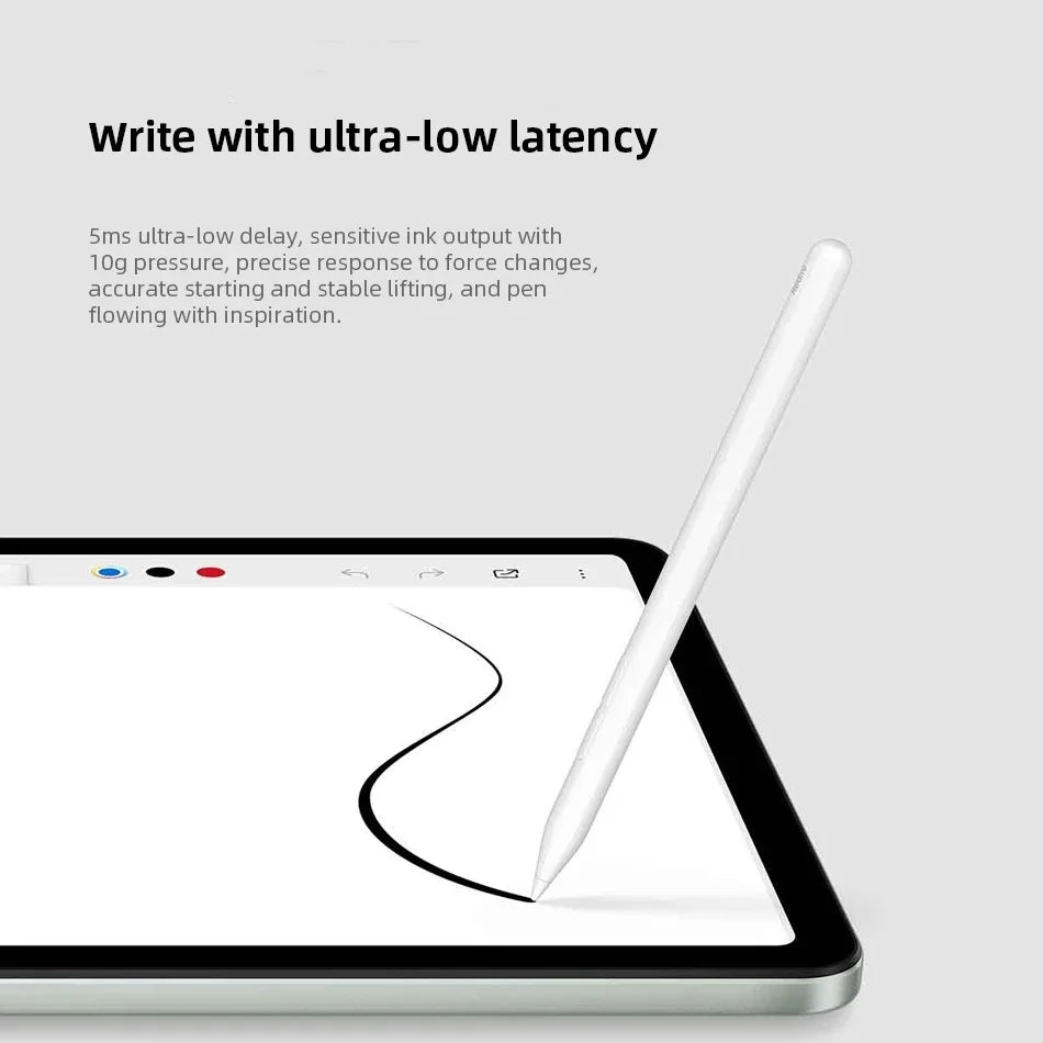 Écriture manuscrite fluide sur tablette avec latence ultra-basse