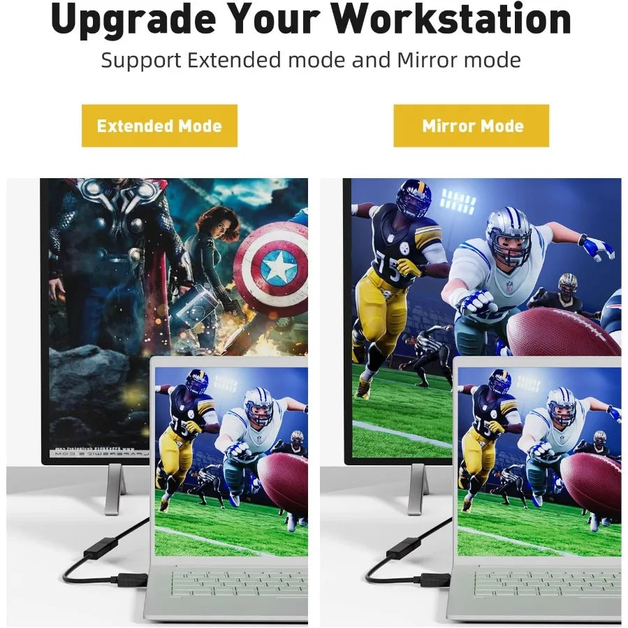 Connecteur DisplayPort mâle vers prise HDMI femelle