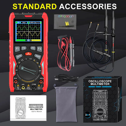 Oscilloscope TOOLTOP ET853C sondes et accessoires inclus