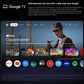 Interface Google TV du Xiaomi TV Stick 4K avec applications de streaming