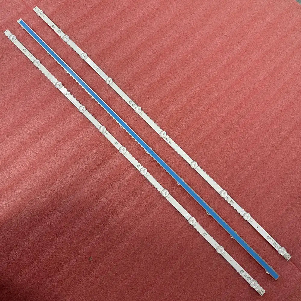 Barres LED type A et B avec adhésif pour TV JVC 43 pouces