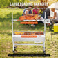 VEVOR Barbecue à Charbon Charge 61 kg, Rôtissoire avec Tournebroche 