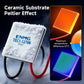 Plaque Peltier TEC1 format 40 x 40 mm pour montage sur dissipateur