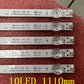 Détail barres LED 58 pouces JLD580A1330-003AS Sharp LC-58Q7330U Hisense H58A6100