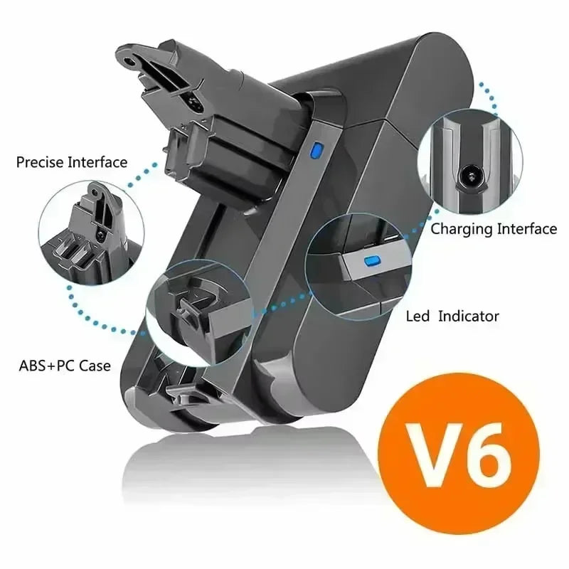 Batterie Dyson V6 21.6V 12.8Ah - DC62 DC59 SV03 SV07 SV09 965874-02